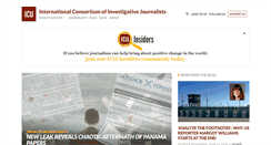 Desktop Screenshot of icij.org